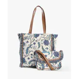 avaasa Women Floral Print Tote Bag with Sling Bag-picture-37