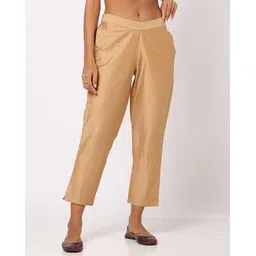 avaasa mix n' match Straight Pants with Semi Elasticated Waist-picture-39