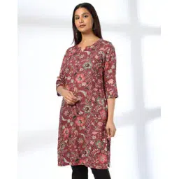 avaasa mix n' match Women Floral Straight Kurta-picture-42