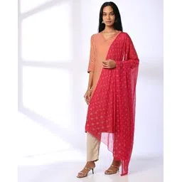 avaasa mix n' match Women Foil Print Dupatta-picture-51