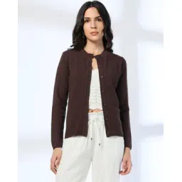 avaasa mix n' match Women Honeycomb Regular Fit Cardigan-picture-28