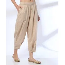 avaasa mix n' match Women Printed Cotton Pleated Salwar-picture-50