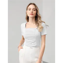 AVANOVA Women Square Neck Top-picture-32