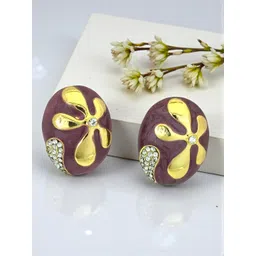 AVANT-GARDE PARIS Oval Studs Earrings-picture-15