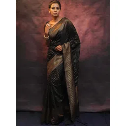 AVANTIKA FASHION Ethnic Motifs Woven Design Zari Kanjeevaram Saree-picture-24