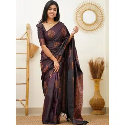 AVANTIKA FASHION Woven Design Zari Art Silk Kanjeevaram Saree-picture-30