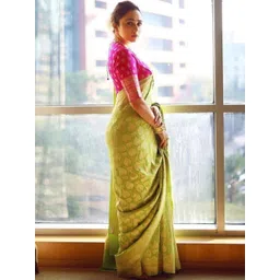 AVANTIKA FASHION Woven Design Zari Pure Silk Handloom Kanjeevaram Saree image 1