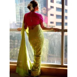 AVANTIKA FASHION Woven Design Zari Pure Silk Handloom Kanjeevaram Saree image 5