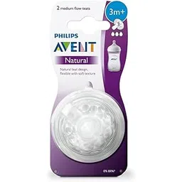 Philips Avent Natural 2. 0 Teat Medium Flow for 3 Months+ (Set of 2 Units) SCF043/27-picture-10