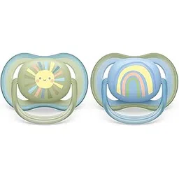 Philips Avent Ultra Air Soother - 2 x Light, Breathable Baby Soothers for Babies Aged 0‑6 Months, BPA-Free with Steriliser Carry Case (Model SCF085/58)-picture-10