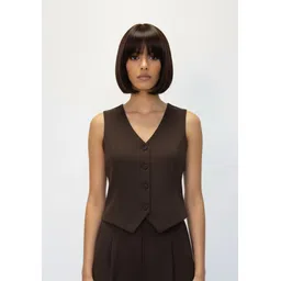 avievie Solid Women Waistcoat-picture-11