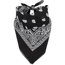 avikar Men's Premium Cotton Printed Handkerchief Black Cotton Handkerchiefs Hanky For Men Premium Collection Set. Pack of 1 Pcs-picture-34