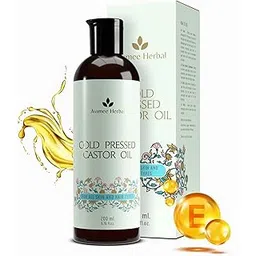 Avimee Herbal Keshpallav Cold Pressed Organic Castor Oil - 200 ml | for Hair Growth & Adds Shine | Strengthens Hair, Repairs Damaged & Dry Skin, Strong Nails | with Vitamin E & Mineral Oil-image-13
