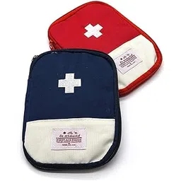 avirom Mini First Aid Bag - First Aid Kit Bag Empty for Home Outdoor Travel Camping Hiking, Mini Empty Medical Storage Bag Portable Pouch-picture-24