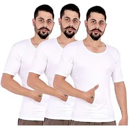 avishiti Men's Cotton Pocket Vests_White_Pack of 3-picture-53