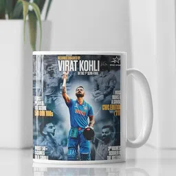 avistra Virat Kohli White Ceramic Coffee 350ml Ceramic Coffee Mug-picture-26