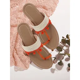 AVIVASTYLE Women Open Toe Flats with Buckles-picture-23