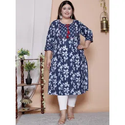 Avnii Women Floral Printed Floral Kurta-picture-42