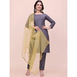 AVNISA ENTERPRISE Dupatta with Sequinned-picture-43