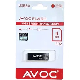 AVOC HIGH Speed Metal USB 3.0 Flash Drive - High Read Speeds up to 15MB/s & Write Speeds up to 10MB/s - Ideal for Data Transfer & Storage - (AVOCPD/F02) (4, GB)-picture-26