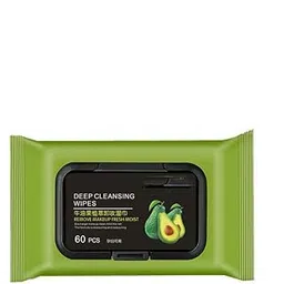 Avocado Deep Cleansing Makeup Remover Wipes, 60 Count,Moisturizing Makeup Remover Facial Wipes with Cucumber & Vitamin E -Hydrating, Refreshing, Soothing - Suitable For All Skin Types - Pack of 1-picture-33