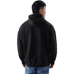 AWARA BACHA Men Printed Hooded Sweatshirt image 2