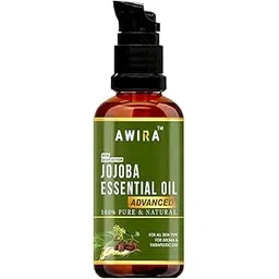 Awira Jojoba Oil 100% Pure Virgin Cold Pressed Moisturizer For Face, Skin, Hair & Nails For Sensitive & Dry Skin 10ml-picture-12