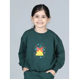 AWW HUNNIE Girls Graphic Printed Cotton Pullover Sweatshirt-picture-18