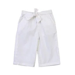 AWW HUNNIE Girls Mid-Rise Smart Loose Fit Cotton Plain Culottes Trousers-picture-33