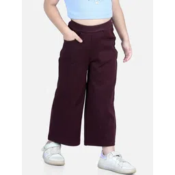 AWW HUNNIE Girls Smart Loose Fit Trousers-picture-34