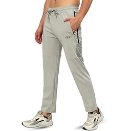 aximo Sports Track Pants for Men | Athletic Fit Joggers with Side Stripes | Stretchable & Breathable Fabric | Elastic Waistband with Drawstring | Gym, Running & Casual Wear,Mens Track Pant-picture-17