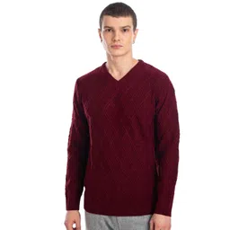 AXMANN Men Ribbed Woollen Sweater Vest-picture-33