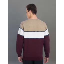 AXMANN Round Neck Colourblocked Sweatshirt image 2