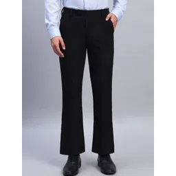 AXNIS Men Relaxed Straight Leg Bootcut Formal Trousers-picture-22