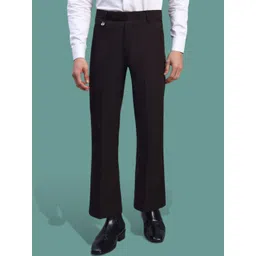 AXNIS Men Relaxed Straight Leg Wrinkle Free Trousers-picture-18