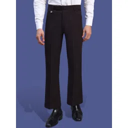 AXNIS Men Relaxed Straight Leg Wrinkle Free Trousers-picture-19