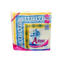 Axon 2 Ply-B Silky Printed Tissue Paper Napkins 33x33 cm, 200 Pcs (50 Pcs x 4 Pkt)-picture-42