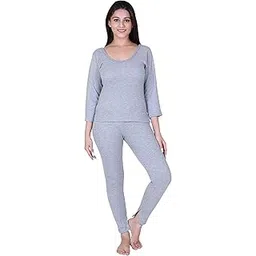 axys Women Thermal Short Top Waist Length Set with Lower Pack of 1 Set-picture-23