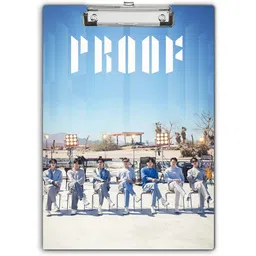 ay fashion BTS_0012" Theme Exam Board,ExamPad,Clipboard WritingPad for Kids,Students etc-picture-23