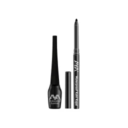 AYA Waterproof Eyeliner + Jet Black Kohl Kajal-picture-38
