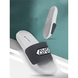 AYGO Men Self Design Sliders Flip Flops-picture-39