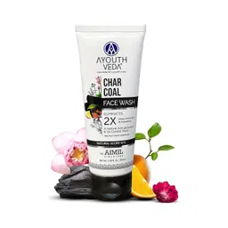 AYOUTHVEDA Charcoal Face Wash - Detoxifies & Vitalizes Skin - 100ml-picture-32