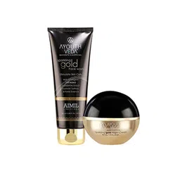 AYOUTHVEDA Sparkling Gold Skin Care Gift Set For Fine Lines & Wrinkles-picture-36