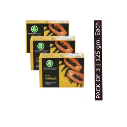 AYURVED MASTER Set Of 3 Pure Papaya Soap For Skin Lightening & Brightening - 125gm Each-picture-13