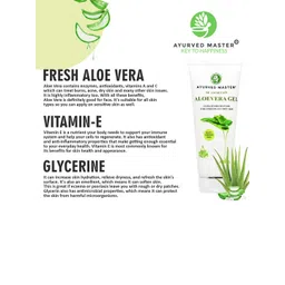 AYURVED MASTER Set of 3 Ultra Hydrating Aloe Vera Gel 50 g Each image 3