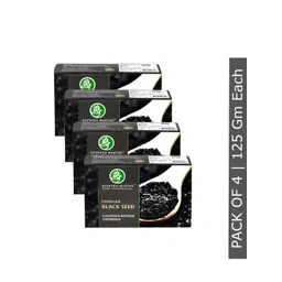 AYURVED MASTER Set of 4 Nigella Sativa Black Seed Oil Based Handmade Soaps - 125 g Each-picture-18