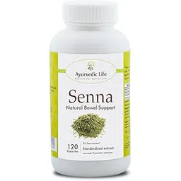 Ayurvedic Life Senna Capsules 450mg Capsules, Natural, 120 count-picture-10