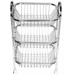 ayushss Steel Kitchen Trolley-picture-16