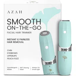 AZAH Facial Mini Hair Trimmer for Women | Electric Facial Hair Remover for Women | Trimmer 45 min Runtime 12 Length Settings-picture-21