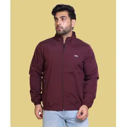 AZF Men's Casual Windcheater Solid Men Wind Cheater-picture-18